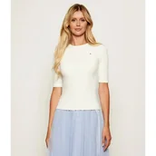 Bluzki damskie - Tommy Hilfiger Bluzka Slim Fit - miniaturka - grafika 1