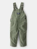 Spodenki dla niemowląt - OshKosh Ogrodniczki w kolorze khaki - miniaturka - grafika 1