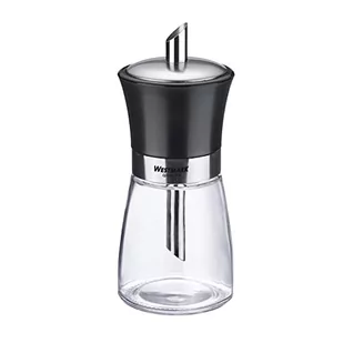 Westmark Cukiernica, Pojemność: 190 ml, Szkło/Stal nierdzewna/Tworzywo sztuczne, Blacky, Przezroczysty/Czarny/Srebrny, 63592260 - Cukiernice - miniaturka - grafika 1