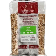 Węgiel do grilla - Zrębki BROWIN Jabłoń 450 g - miniaturka - grafika 1