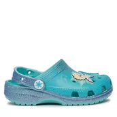 Buty dla dziewczynek - Klapki Crocs Crocsclassic Frozen Elsa Clog Kids 210235 Kolorowy - miniaturka - grafika 1