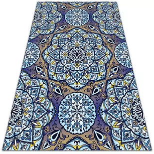 Winylowy dywan do domu Mandala 80x120 cm - Dywany - miniaturka - grafika 1