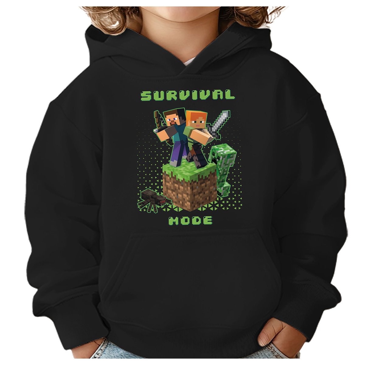 BLUZA DZIECIĘCA MINECRAFT 104 DLA DZIEWCZYNKI CHŁOPCA PREZENT