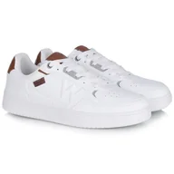 Sneakersy męskie - Sneakersy męskie Wrangler 20251004.1FG BRIGHT WHITE 42 - miniaturka - grafika 1