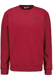 Garcia Męska bluza dresowa, Raspberry, 3XL - Bluzy męskie - miniaturka - grafika 1