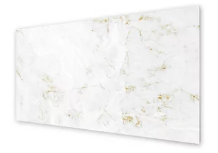 Panel kuchenny HOMEPRINT Magia białego marmuru 100x50 cm - Dekoracje domu - miniaturka - grafika 1
