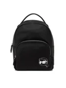 Plecaki - KARL LAGERFELD Plecak A2W30180 Czarny - miniaturka - grafika 1