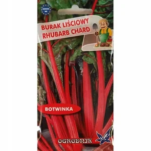 Burak liściowy Rhubarb Chard 5g / O / - Nasiona i cebule - miniaturka - grafika 1