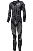 Odzież motocyklowa - Kombinezon Termiczny Ixon UNDERGROUND Czarny/Złamany BiałyL - miniaturka - grafika 1