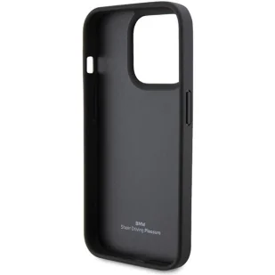 Etui BMW Leather Quilted na iPhone 15 Pro Max - czarne - Etui i futerały do telefonów - miniaturka - grafika 4
