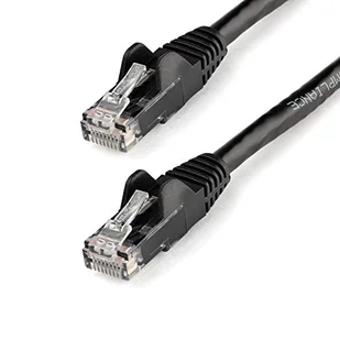 Startech.Com N6PATC3MBK Kabel Sieciowy RJ45, Czarny - Kable miedziane - miniaturka - grafika 1