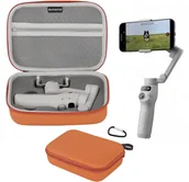 Torby fotograficzne i futerały - TORBA ETUI OCHRONNE CASE FUTERAŁ DO GIMBALA DJI OSMO MOBILE 7 POMARAŃCZOWE - miniaturka - grafika 1