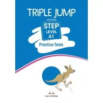 Triple Jump Practice Tests: Step Level A1 SB + kod - Książki do nauki języka angielskiego - miniaturka - grafika 1
