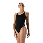 Stroje kąpielowe - Speedo Damski kostium kąpielowy jednoczęściowy Endurance+ Super Pro Solid dla dorosłych Speedo Black 38 - miniaturka - grafika 1