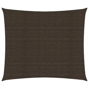 vidaXL Żagiel przeciwsłoneczny, 160 g/m, brązowy, 2,5x3 m, HDPE vidaXL - Parasole ogrodowe - miniaturka - grafika 1