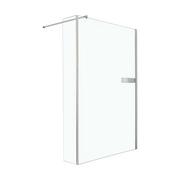 Kabiny prysznicowe - Kabina prysznicowa Walk-in INC i deflektor 140 x 200 Sealskin - miniaturka - grafika 1