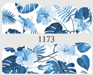 Naklejki wodne na paznokcie LIŚCIE - nr 1173 - Sztuczne paznokcie i akcesoria - miniaturka - grafika 1