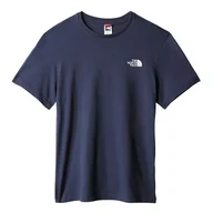 Koszulki sportowe męskie - Koszulka The North Face Simple Dome 0A2TX58K21 - granatowa - miniaturka - grafika 1