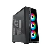 Obudowy komputerowe - Obudowa PC Cooler Master MasterBox 520 – obudowa Mid-Tower ATX, 4 fabrycznie zainstalowane wentylatory (przód i tył) - miniaturka - grafika 1