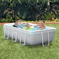 Baseny ogrodowe - Intex Basen Prism Frame z akcesoriami, prostokątny, 300x175x80 cm - miniaturka - grafika 1