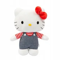 Figurki dla dzieci - Hello Kitty, Pluszowy, 30 cm, model niebieski denim, dla dzieci od 3 lat, H - miniaturka - grafika 1