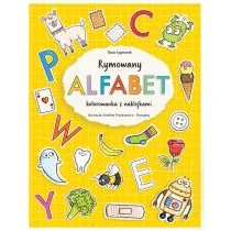 Rymowany alfabet Kolorowanka z naklejkami Nowa - Kolorowanki, wyklejanki Rymowany alfabet Kolorowanka z naklejkami Nowa - Kolorowanki, wyklejanki - miniaturka - grafika 1