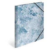 Teczki i skoroszyty - Teczka A4 z gumkami, Lód - miniaturka - grafika 1