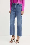 Spodnie damskie - Morgan jeansy PBEST damskie high waist PBEST - miniaturka - grafika 1