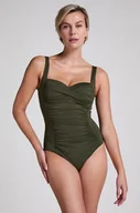 Stroje kąpielowe - Hunkemöller Strój kąpielowy Shaping Ocean Zielony - miniaturka - grafika 1