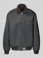 Kurtki męskie - Bomberka z kołnierzykiem typu kent - miniaturka - grafika 1