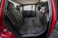 Sprzęt podróżny i transportery dla psów - HOBBYDOG HOBBYDOG 190 POKROWIEC SAMOCHODOWY Z BOKAMI CZARNY - miniaturka - grafika 1