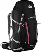 Plecaki - Plecak damski Lowe Alpine Alpamayo ND 55:75, kolor: czarny / fuksja - miniaturka - grafika 1