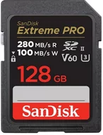 Karty pamięci - Karta pamięci SanDisk Extreme PRO SDSDXEP-128G-GN4IN, SDXC, 128 GB - miniaturka - grafika 1