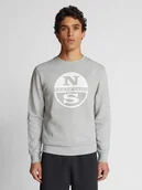 Bluzy męskie - North Sails Bluza w kolorze jasnoszarym - miniaturka - grafika 1