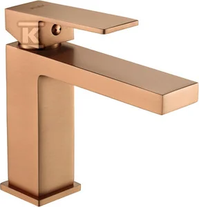 Bateria umywalkowa stojąca bez korka spustowego ARS SATIN COPPER - Baterie umywalkowe - miniaturka - grafika 1