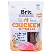Przysmaki dla psów - Brit Brit Jerky Snack - Chicken Protein Bar with Insect 80g - miniaturka - grafika 1