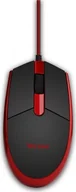 Myszki - Wesdar Mysz przewodowa Wesdar X1 M555042 Czerwona - miniaturka - grafika 1