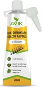 Zwalczanie i odstraszanie szkodników - AVIK Bezbarwny Klej 70ml do Montażu Zamocowania Kolców na Ptaki Gołębie - miniaturka - grafika 1