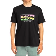 Koszulki męskie - Męska Koszulka z krótkim rękawem BILLABONG INVERSED TEES EBYZT00102-BLK – Czarny - miniaturka - grafika 1