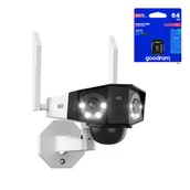 Systemy inteligentnych domów - Kamera Reolink Duo 2 LTE + Karta pamięci 64 GB - miniaturka - grafika 1