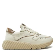 Sneakersy damskie - Sneakersy Unisa Ebana_Nf Brązowy - miniaturka - grafika 1