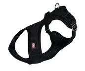 Smycze dla psów - Trixie Dla softgesc SM: 3560 cm/20 MM czarna - miniaturka - grafika 1