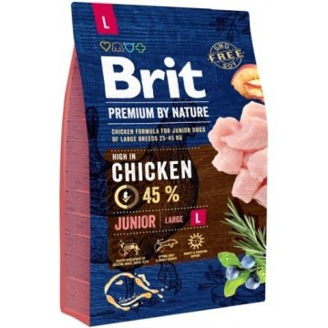 Brit Premium By Nature Junior Large L 3 kg