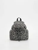 Plecaki - Reserved - Plecak ze zwierzęcym wzorem - wielobarwny - miniaturka - grafika 1