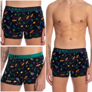 LAMA Bokserki Męskie Szorty Bawełniane 2-PAK - XL - Majtki męskie - miniaturka - grafika 1