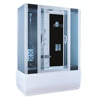 Prostokątna kabina z hydromasażem 170x90 cm MO-0611 - Kabiny z hydromasażem - miniaturka - grafika 1