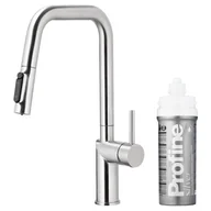 Baterie kuchenne - KFA Armatura DUERO PURE STYLE PULL-OUT 6623-314-22 Inox Stal nierdzewna - miniaturka - grafika 1