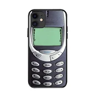 Etui i futerały do telefonów - iPhone 13 Mini Etui, Śliczne 3D Kreskówka Śmieszne Kawaii, Miękki Silikon, Moda Retro Nokia Stylowy Design Skórzane Etui。Spersonalizowane Etui na Telefon Specjalnie Zaprojektowane dla Fajnych Kobiet i Modnych Mężczyzn (Nokia) - miniaturka - grafika 1