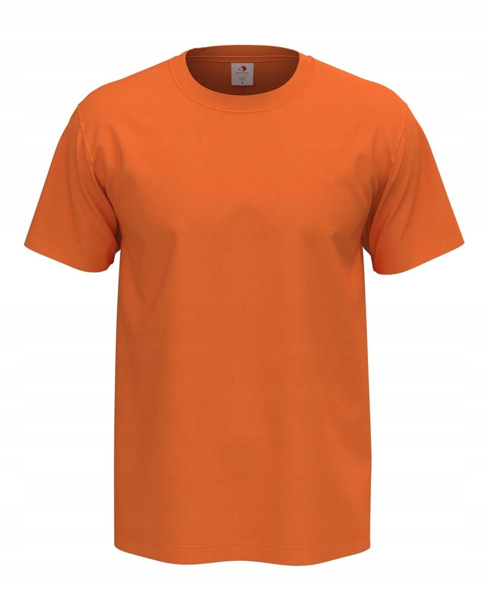 Koszulka męska T-shirt męski Stedman Comfort-T Orange DUŻY ROZMIAR 5XL