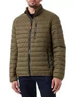 Kurtki męskie - camel active Męska kurtka Leichte Steppjacke Ohne Kapuze, BRAUN, 35 - miniaturka - grafika 1